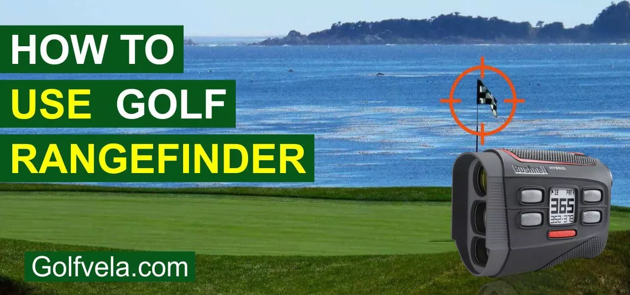 how to use golf rangefinder