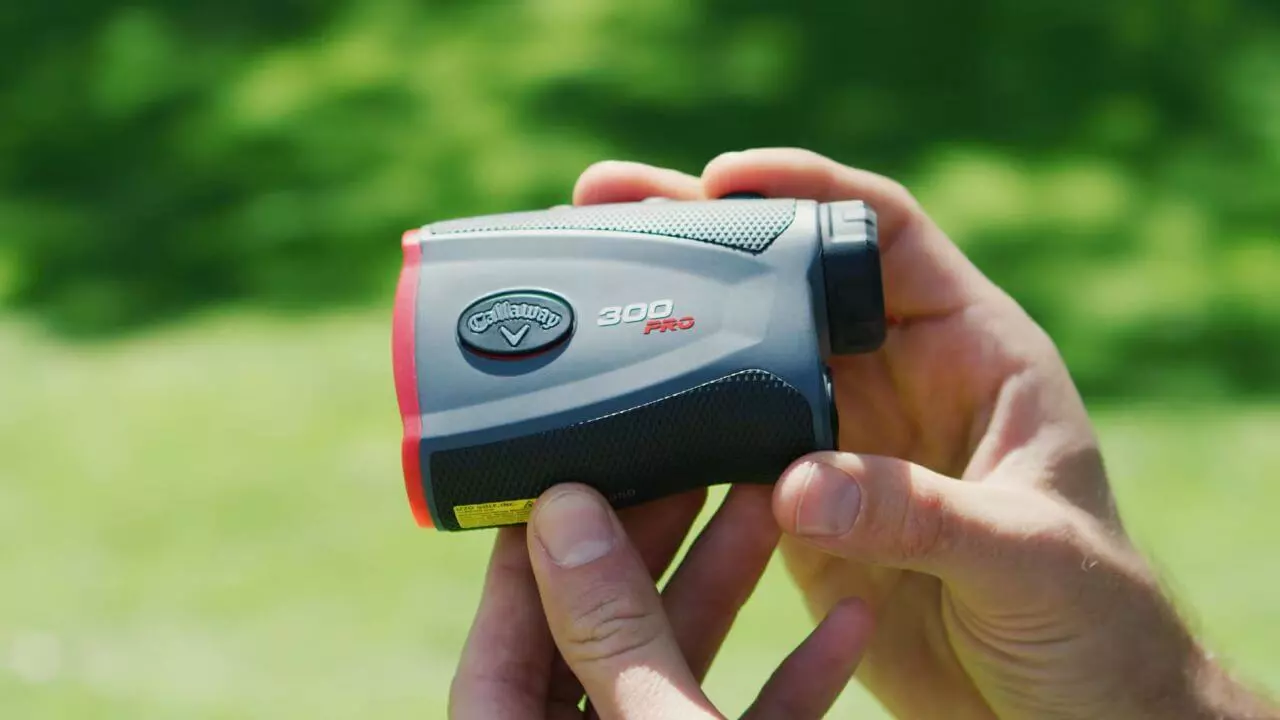 Callaway 300 Pro Rangefinder view