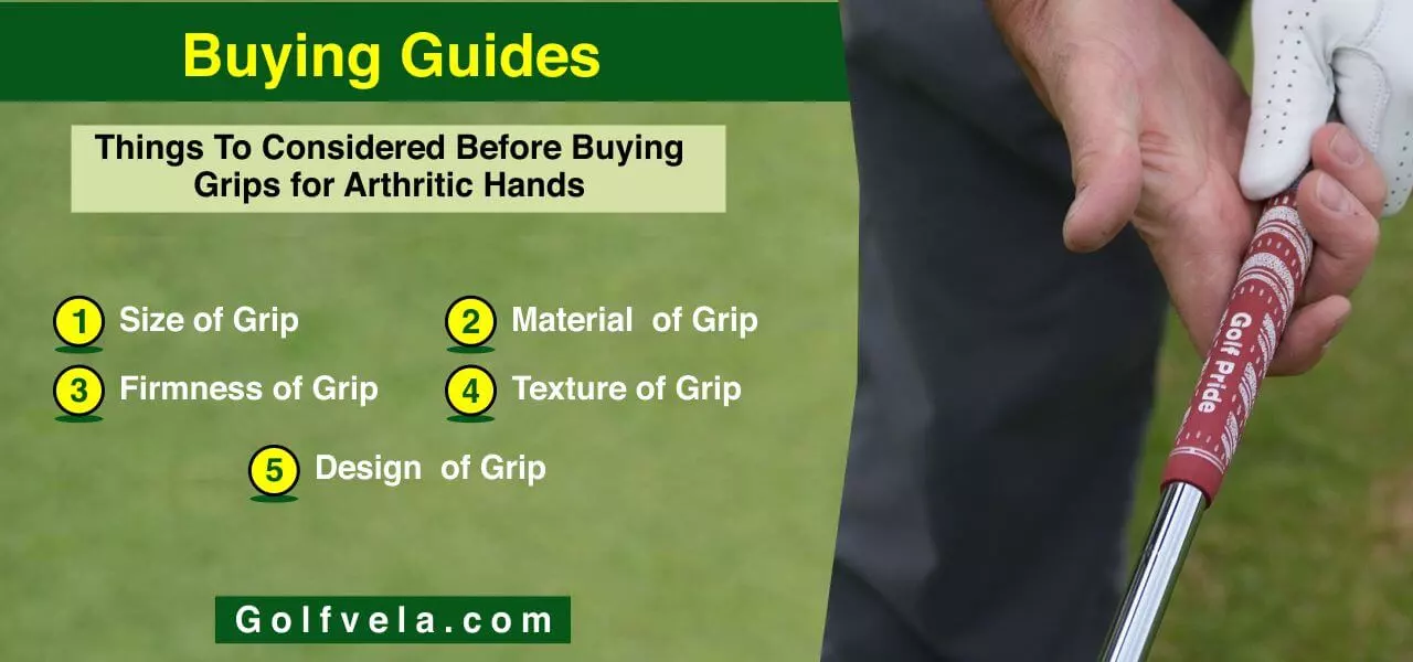 Best golf grips for arthritic hands buying guides