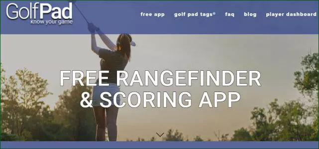 Golf Pad Watch app