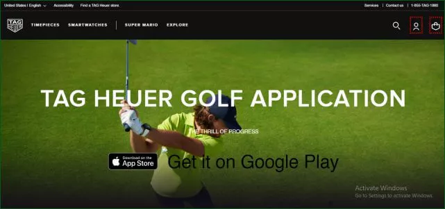 Tag Heuer Golf App